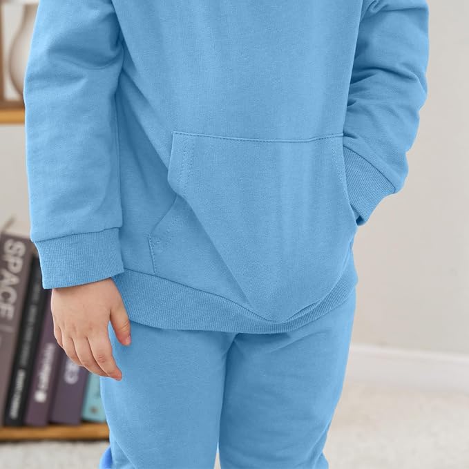 Fullfamous Baby and Toddler Boys 100% Cotton 2 Piece Long Sleeve Sweatshirt and - Image 4
