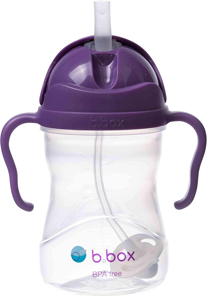b.box Sippy Cup with Weighted Straw. Drink from any Angle, Leak Proof, Spill by bbox