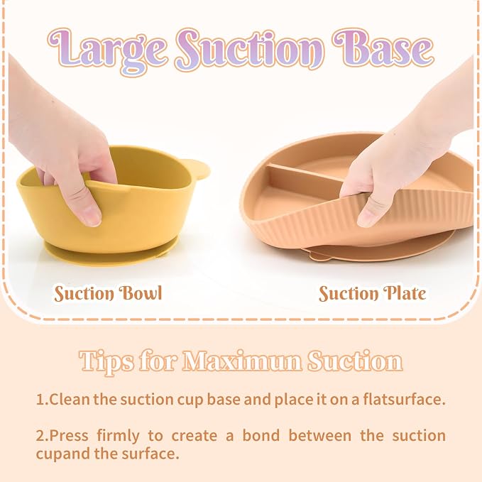 Silicone Baby Feeding Set 21 Pcs, Baby Led Weaning Supplies, Baby Feeding - Image 5