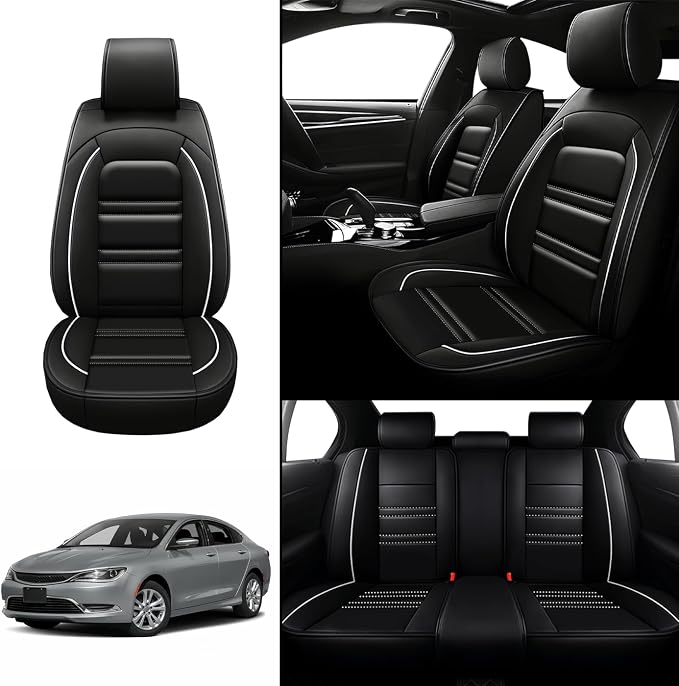 Seat Covers for Chrysler Car 200 2011-2017 | 5-Seats Leather Seat Covers - Image 2