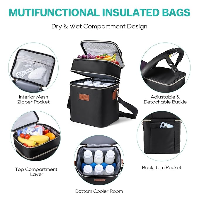 PIIOSER Breastmilk Cooler Bag - Image 6