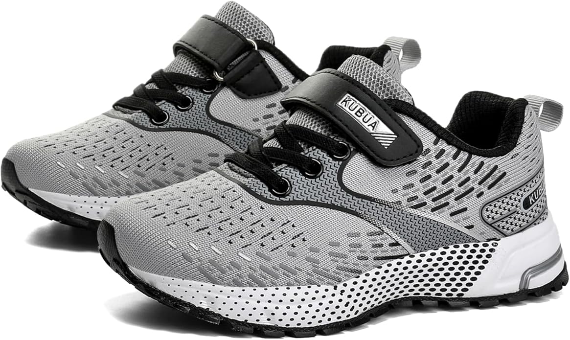 KUBUA Kids Sneakers for Boys Girls Running Tennis Shoes Lightweight Breathable - Image 3