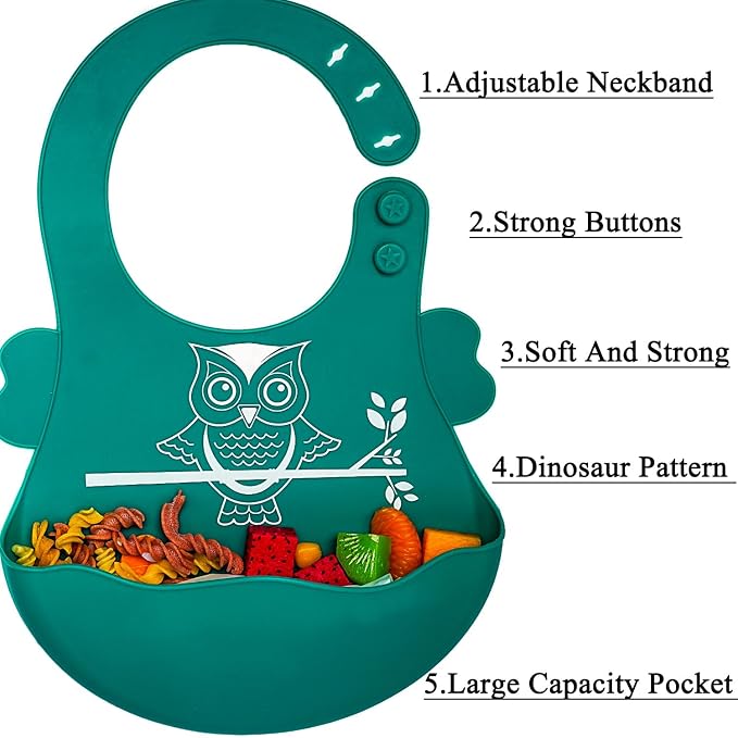 Silicone Feeding Set, Baby Led Weaning Supplies - Image 5