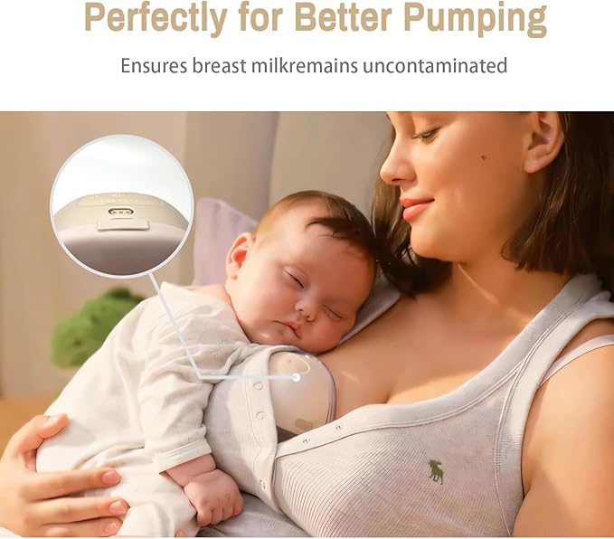6pcs Replacement Spout Cap for eufy Wearable Breast Pump E/20/E10/S1/S1 Pro - Image 4