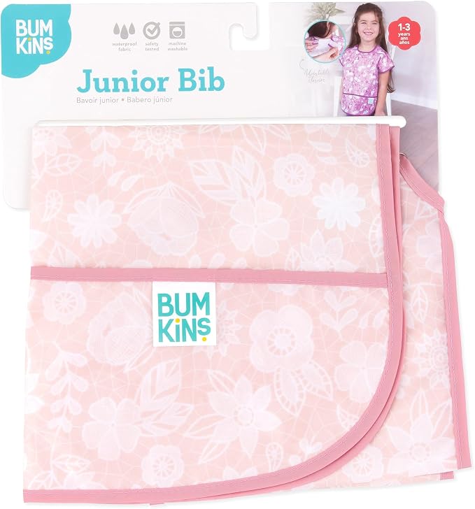 Bumkins Bibs - Toddler Bibs, Waterproof, Large - Image 5
