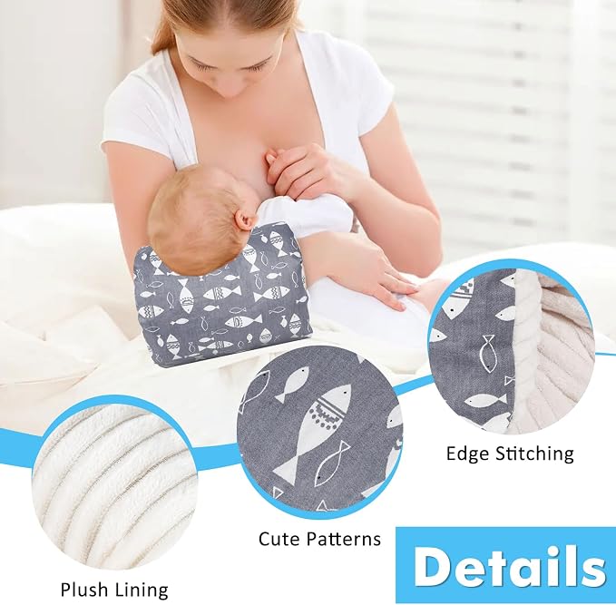 Nursing Arm Pillows for Breastfeeding, Baby Feeding Arm Pillow Portable and - Image 4