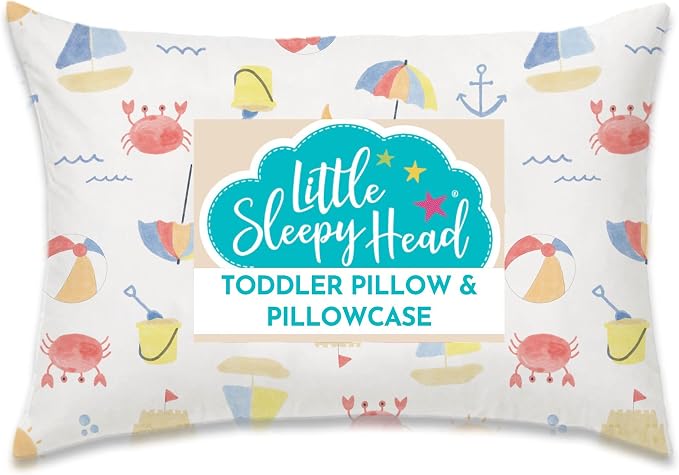 Little Sleepy Head Toddler Pillow by LittleSleepyHead
