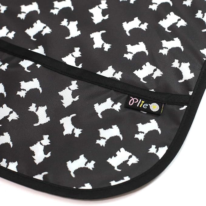 Short Sleeve Waterproof Bib for Toddlers – Feeding Apron for Mealtime, - Image 2
