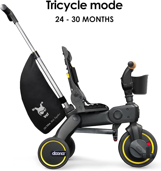 Doona Liki Trike S5, Nitro Black - Image 4