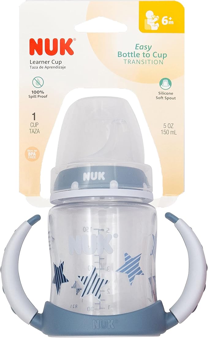 NUK Small Learner Tritan Cup, 5 oz, 6+ Months – BPA Free, Spill Proof Sippy Cup - Image 7