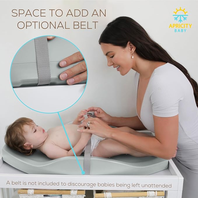 Apricity Baby Diaper Changing Pad – Waterproof Wipe-Clean Foam Changing Mat - Image 8