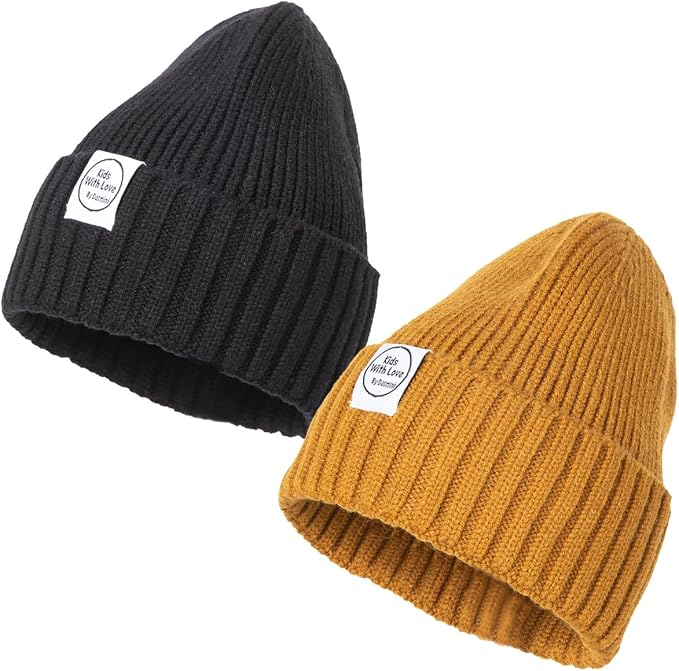 Baby Beanie Toddler Winter Hat Infant Babies Newborn Kids Beanies Knit Hats by Dasmini