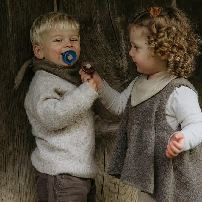 FRIGG Little Viking Natural Rubber Baby Pacifier 2-Pack | Made in Denmark | - Image 6