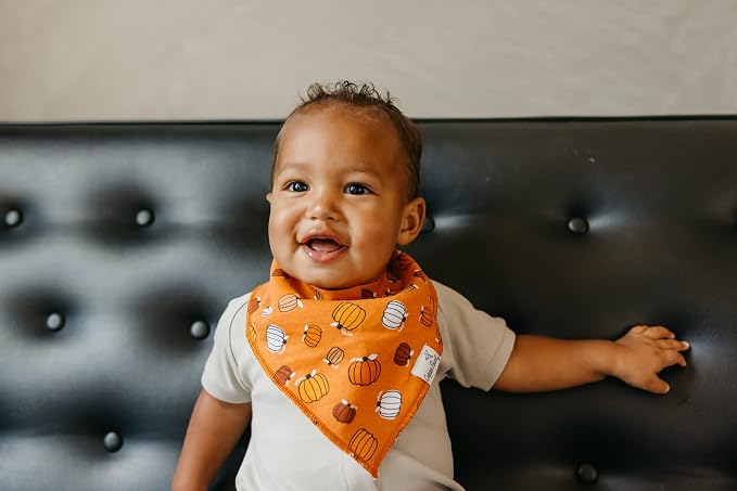 Copper Pearl Baby Bandana Drool Bibs - Image 4