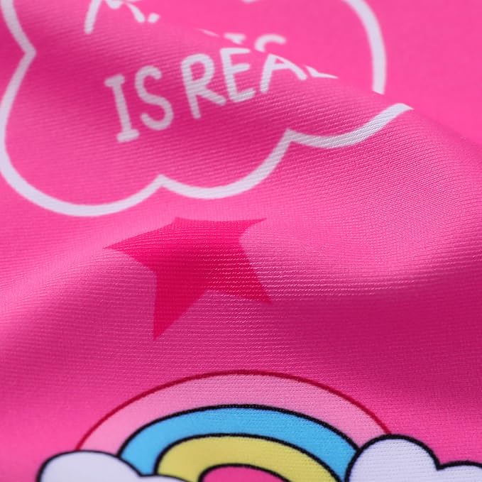 Infant Baby Girl Swimsuit One-Piece Long Sleeve Rash Guard - Image 7