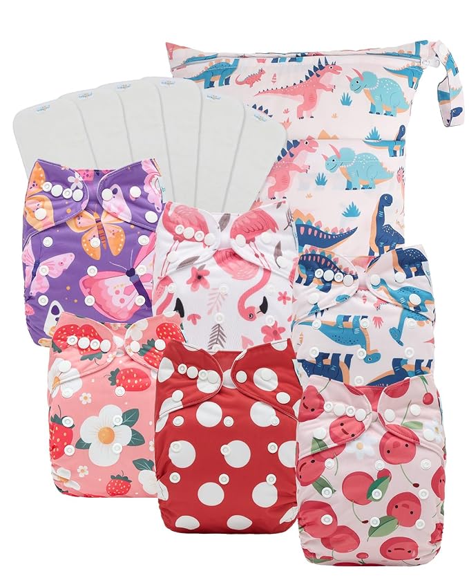 Babygoal Baby Cloth Diaper 6 Pack by babygoal