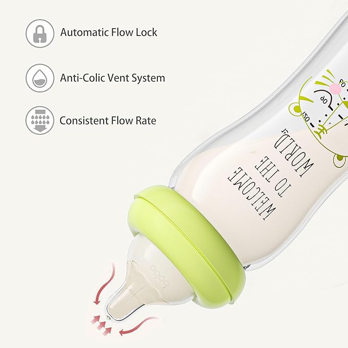 YOHKOH Natural Glass Baby Bottle - Image 5