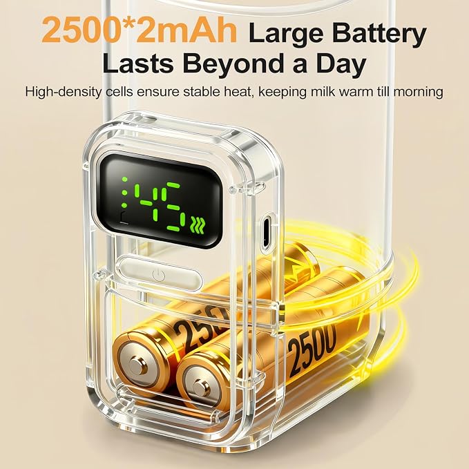 Portable Outdoor Travel Bottle Warmer Breast Milk & Formula Bottle Warmer Keeps - Image 5