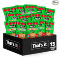 That's it. Fruit Crunchables Apple Crisps healthy snacks by Thatsit