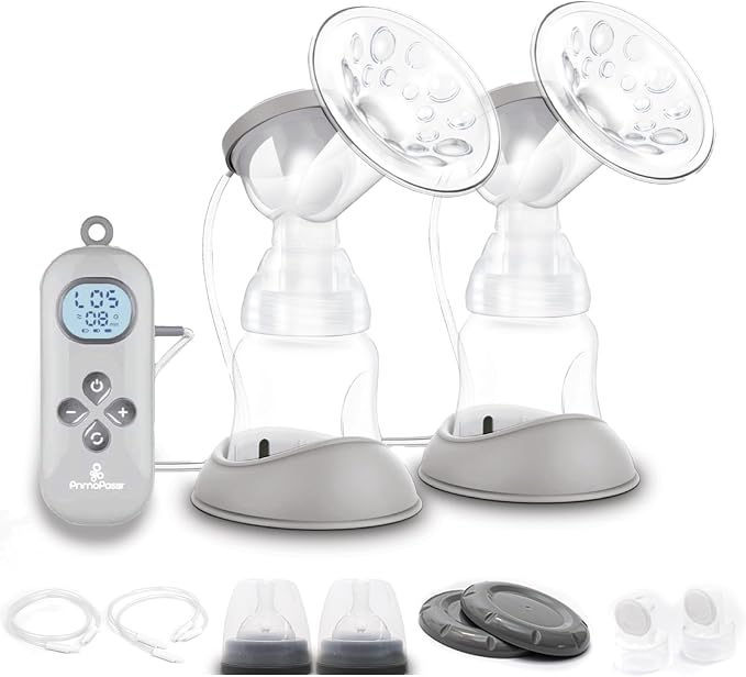 Primo Passi - Double Electric Breast Pump Portable | Small Easy to Carry | by PrimoPassi