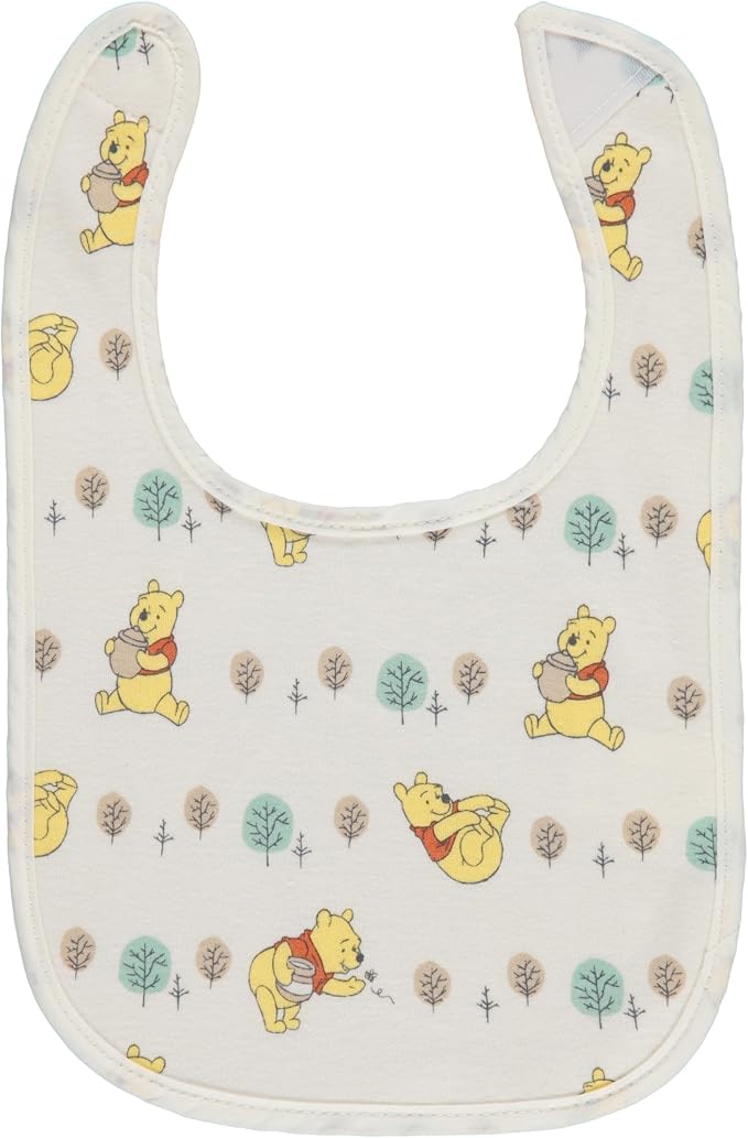 Disney 10-Pack Mickey Mouse Baby Bibs – Ten Soft, and Adjustable Cotton Bibs - Image 3