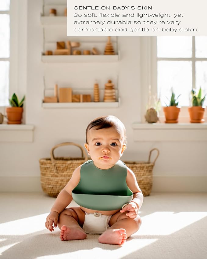 Hippypotamus Silicone Baby Bibs - Image 4