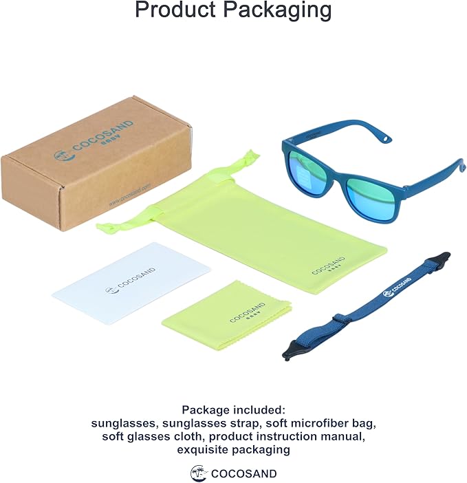 COCOSAND Flexible Baby Sunglasses - Image 5