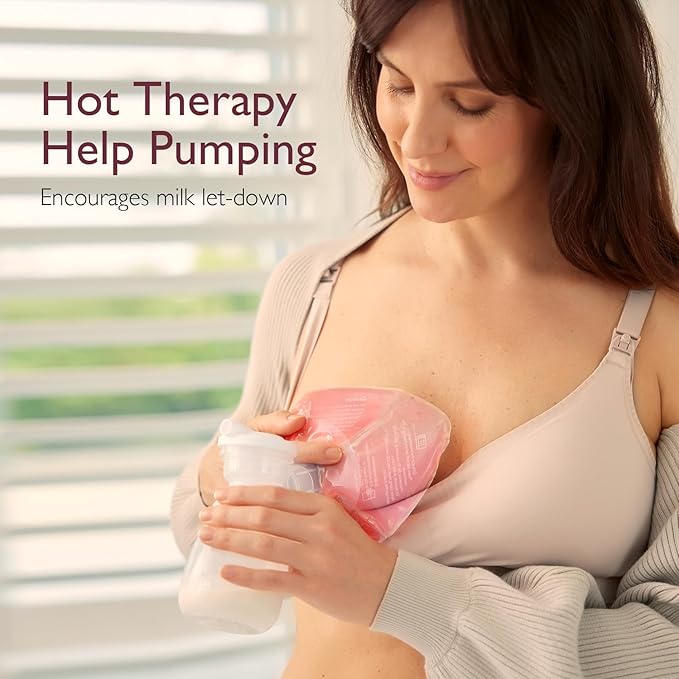 Momcozy Larger Breast Therapy Packs, Hot and Cold Breast Pads - Image 3