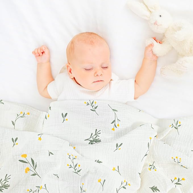 GLLQUEN BABY Muslin Swaddle Blankets - Image 9