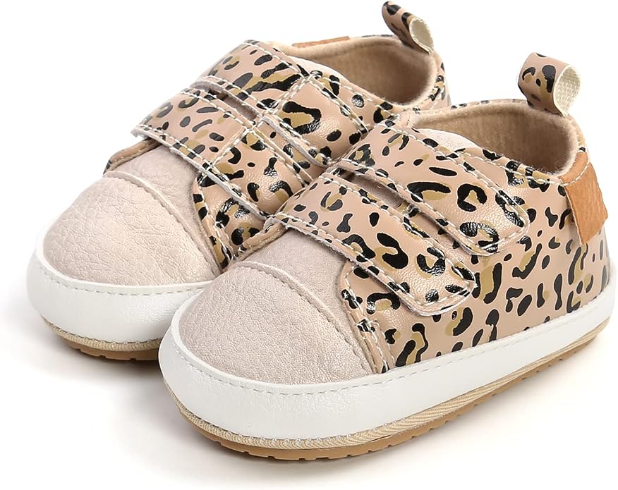 Clowora Baby Boys Girls Shoes Non-Slip Rubber Sole Sneakers Infant First - Image 2