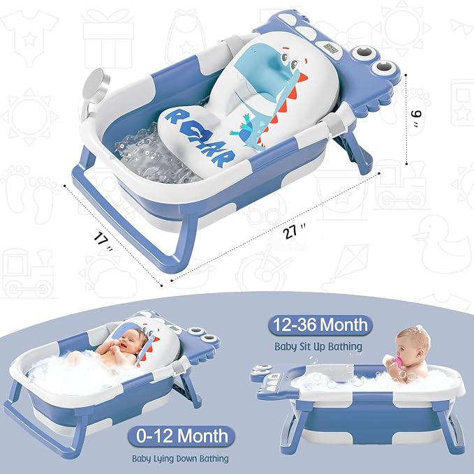 TPN Collapsible Baby Bathtub, Baby Bath Tub - Image 2