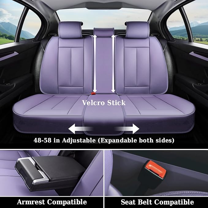 Coverado Universal Seat Covers Full Set, 5 Seats Universal Seat Covers - Image 6