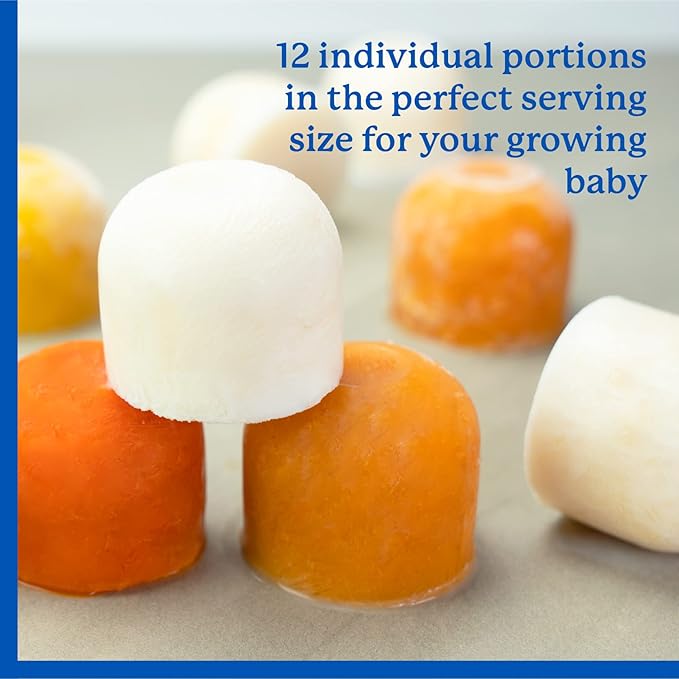Samuelworld Baby Food Storage Container, 12 Portions x 2.5oz - Image 7