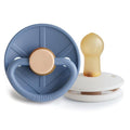 FRIGG Little Viking Natural Rubber Baby Pacifier 2-Pack | Made in Denmark | by mushie
