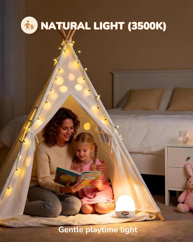 Portable Night Light for Kids Babies, Egg Light for Nursery for Breastfeeding - Image 4