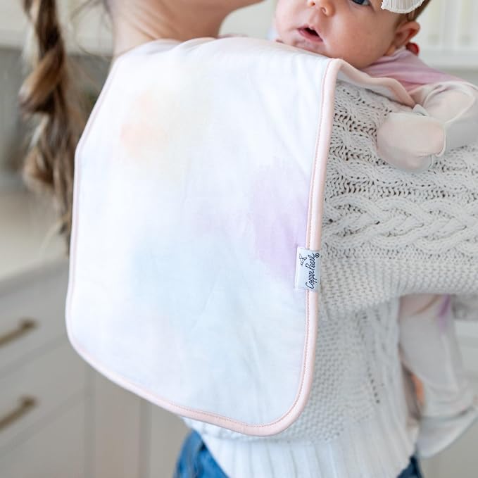 Copper Pearl Baby Burp Cloth Large 21''x10'' Size Premium Absorbent Triple - Image 6