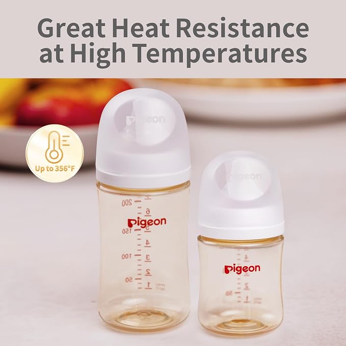 Pigeon PPSU Nursing Baby Bottle Wide Neck, Anti-Colic, Streamlined Body - Image 5