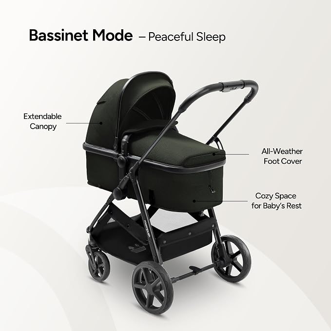 Mompush Wiz 2 in 1 Baby Stroller - Image 2