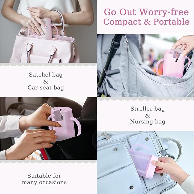 MOMUSE Dual-Lid Squeeze Pouch Holder - Image 7