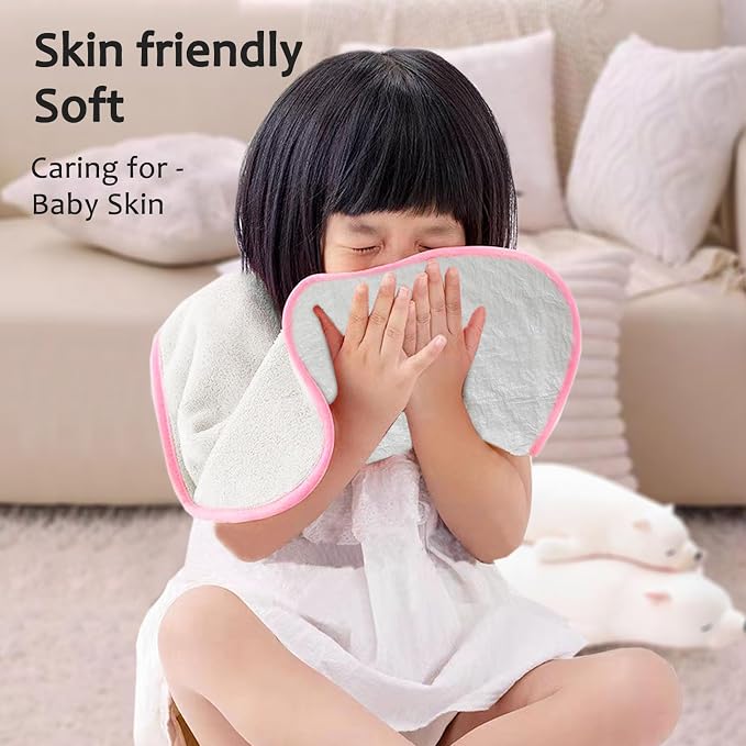 Bibs, Extra large bibs for Toddlers, Towel Bibs, Waterproof and super absorbent. - Image 2