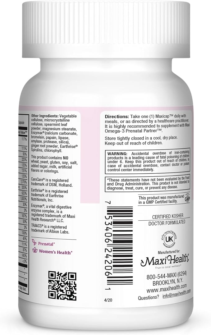 Prenatal Vitamins for Women – Complete Pregnancy Multivitamin - Image 3
