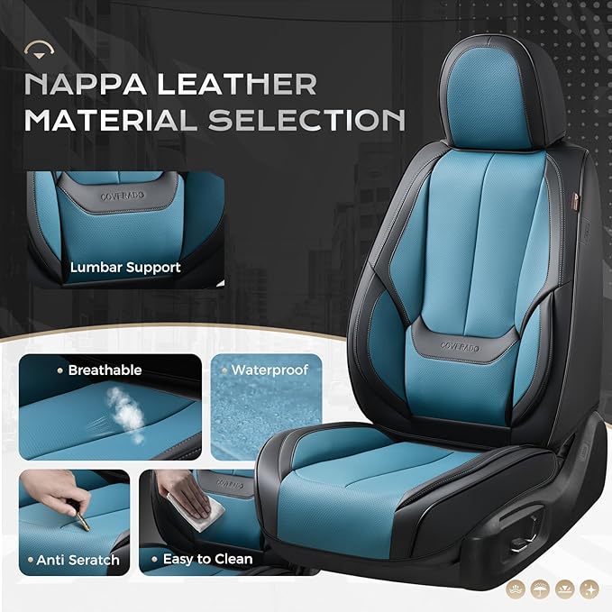 Coverado Seat Covers, Car Seat Covers Front Seats, Car Seat Cover, Car Seat - Image 3