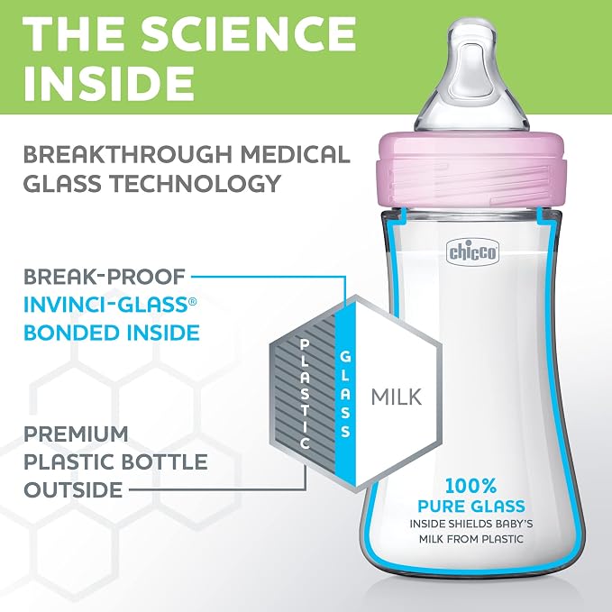 Chicco Duo 9oz. Hybrid Baby Bottle - Image 3