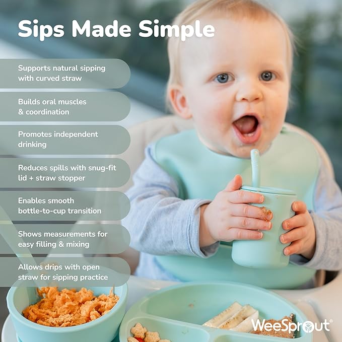 WeeSprout Silicone Baby Cups - Image 3