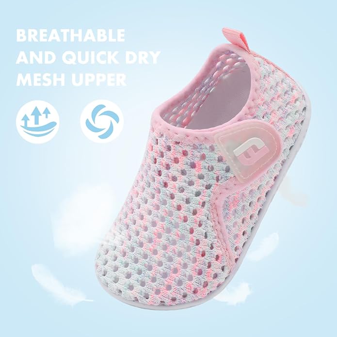 JOINFREE Baby Toddler Water Shoes Boys Girls Sandals Barefoot Kids Breathable - Image 2
