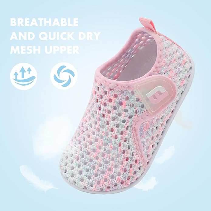 JOINFREE Baby Toddler Water Shoes Boys Girls Sandals Barefoot Kids Breathable - Image 2