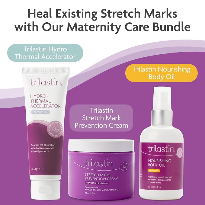 TriLASTIN Maternity Stretch Mark Cream - 4 oz - Image 8