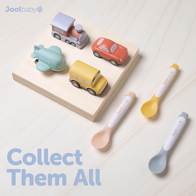 Jool Baby Musical Baby Spoons, 3 Spoons + Car - Image 10