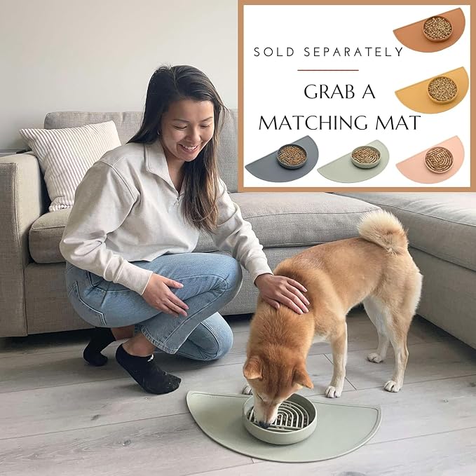 Should We Go? Slow Feeder for Dogs & Puppies, The Slowdown Bowl Silicone Slow - Image 9