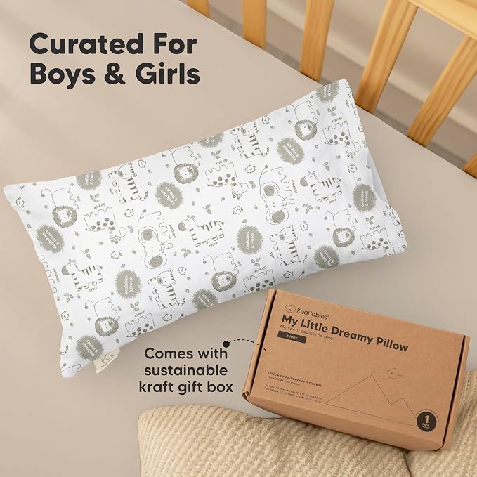 Toddler Pillow with Pillowcase - Image 9